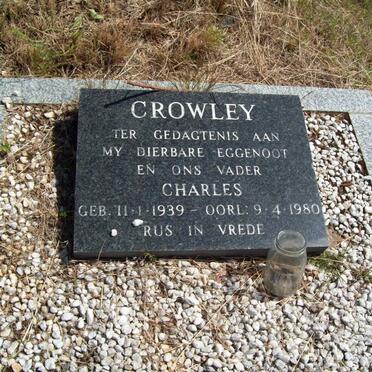 CROWLEY Charles 1939-1980