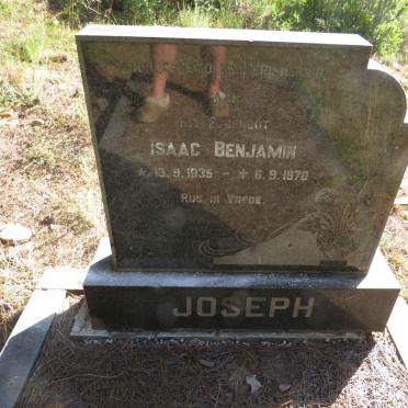 JOSEPH Isaac Benjamin 1935-1970