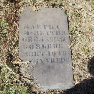 KEYTER Martha M. 1916-1949