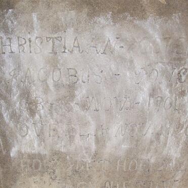 JONCK Christiaan ? Jacobus 1904-1920 