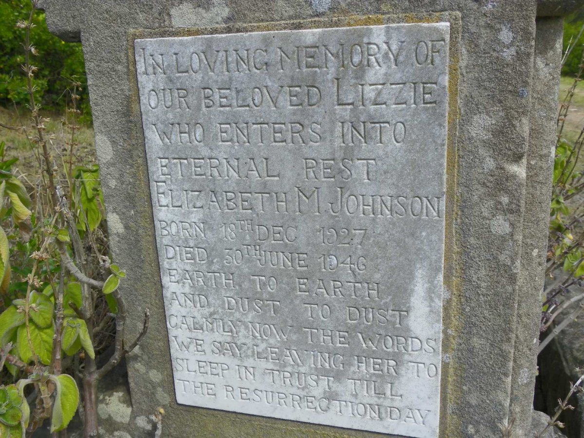 JOHNSON Elizabeth M. 1927-1946