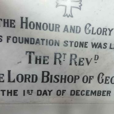 3. Foundation stone
