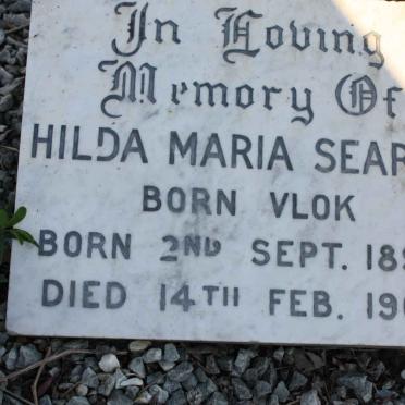 SEARLE Hilda Maria nee VLOK 1896-1965