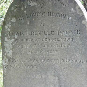POCOCK Lewis Greville -1888