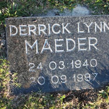 MAEDER Derrick Lynn 1940-1997