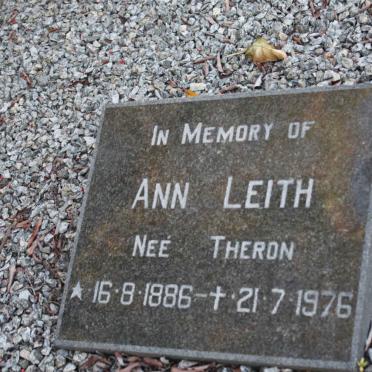 LEITH Ann nee THERON 1886-1976