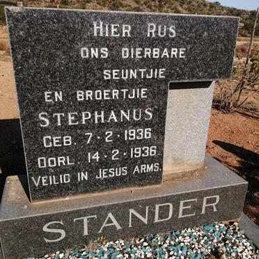 STANDER Stephanus 1936-1936
