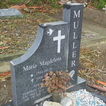 MULLER Maria Magdalena 1951-2009