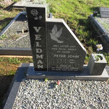 VELDMAN Peter John 1981-2007