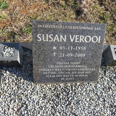 VEROOI Susan 1958-2009