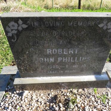 PHILLIPS Robert John 1900-1980