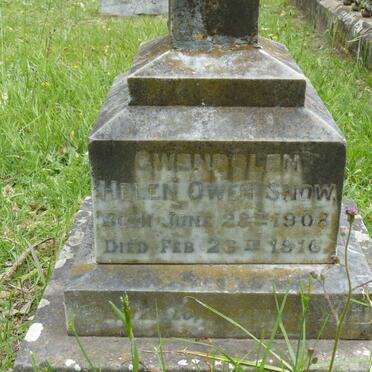 SNOW Gwendolen Helen, OWEN 1908-1916