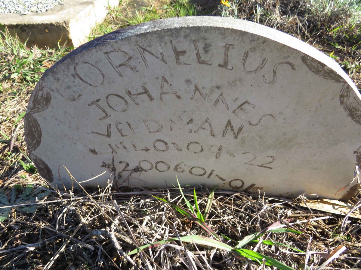 VELDMAN Cornelius Johannes 1940-2006