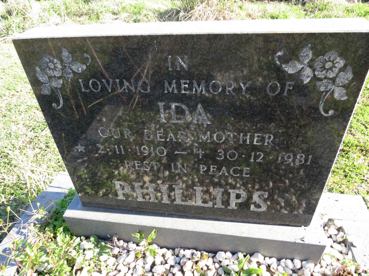 PHILLIPS Ida 1910-1981