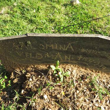 VELDMAN Salomina 1910-1977