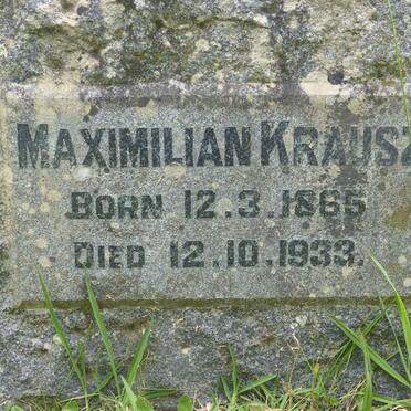 KRAUSZ Maximilian 1865-1933