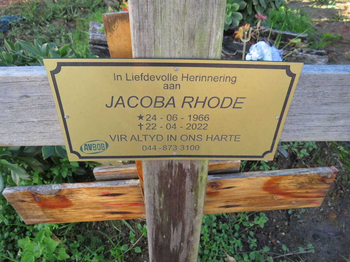 RHODE Jacoba 1966-2022