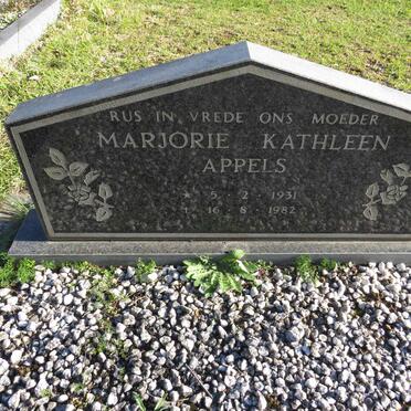 APPELS Marjorie Kathleen 1931-1982