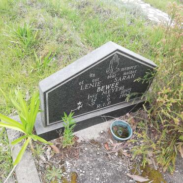 BEWEE Lenie Sarah nee MEYER 1895-1983