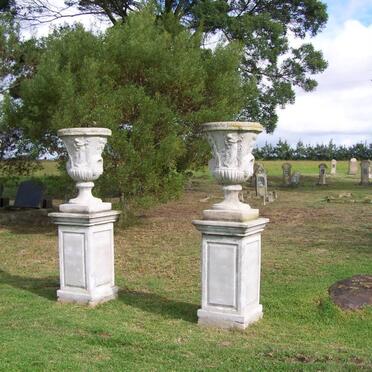 1. Entrance to the cemetery