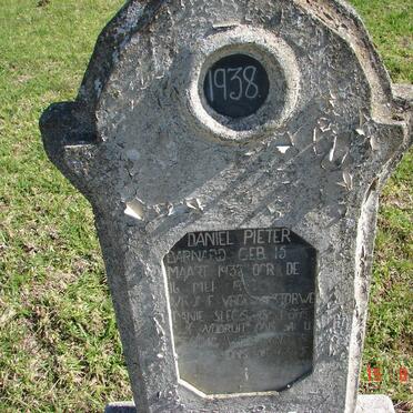 BARNARD Daniel Pieter 1932-1938