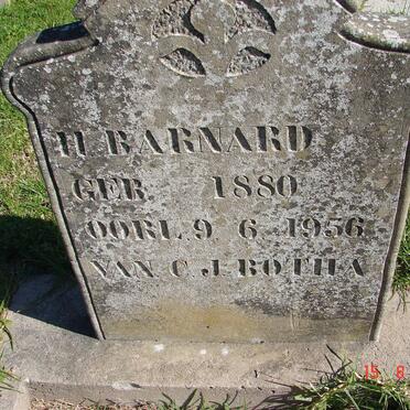 BARNARD H. 1880-1956