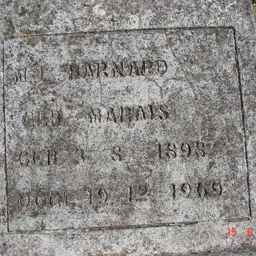 BARNARD M.L. 1898-1969