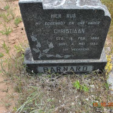 BARNARD Christiaan 1885-1960