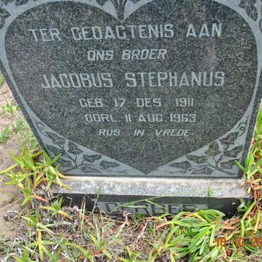 GERBER Jacobus Stephanus 1911-1963