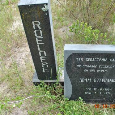 ROELOFSE Adam Stephanus 1904-1971