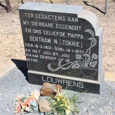 LOUWRENS Bertram N. 1931-1977