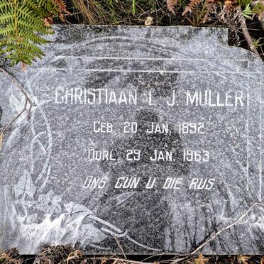 MULLER Christiaan L.J. 1892-1963