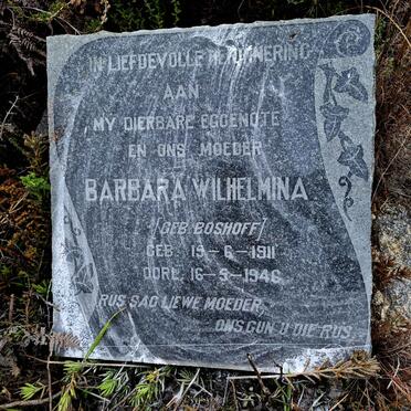 MULLER Barbara Wilhelmina nee BOSHOFF 1911-1946 _2
