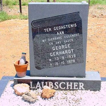 LAUBSCHER George Gerhardt 1939-1979