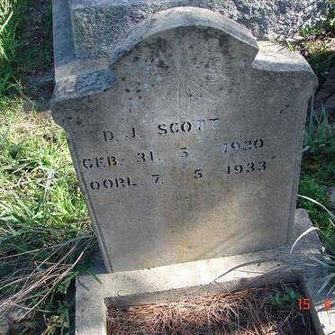 SCOTT D.J. 1930-1933