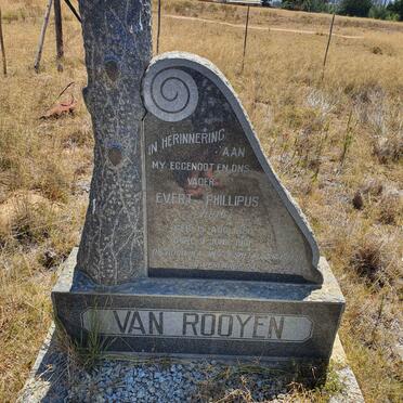 ROOYEN Evert Phillipus, van 1880-1961