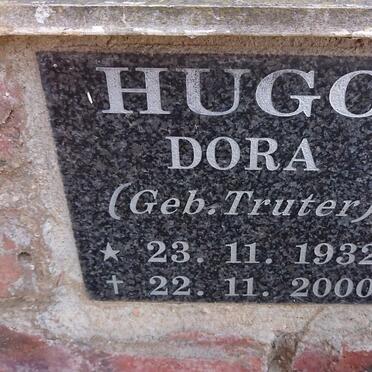 HUGO Dora nee TRUTER 1932-2000