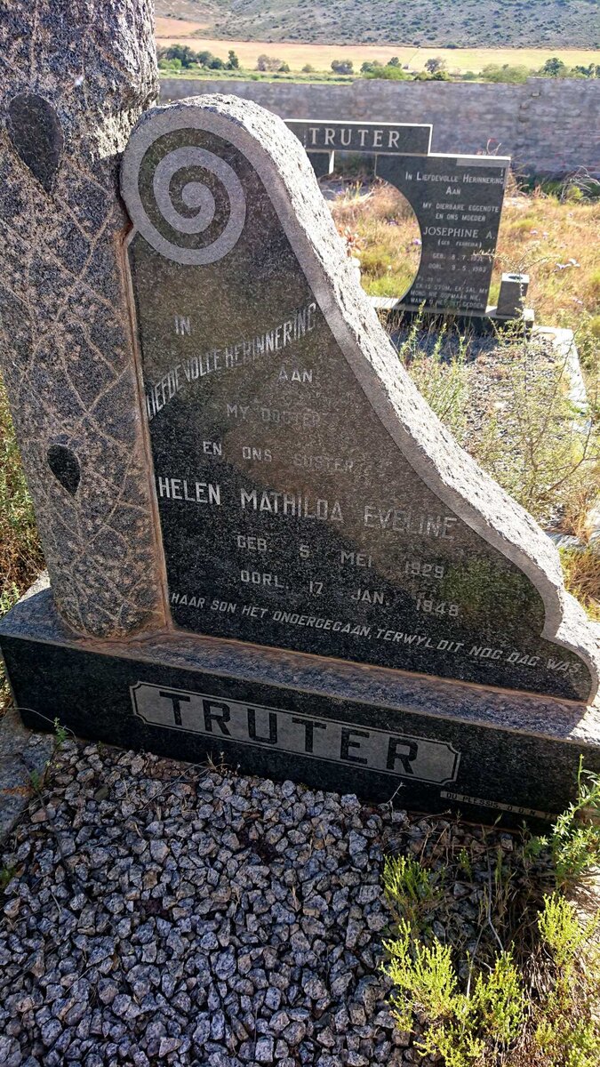 TRUTER Helen Mathilda Eveline 1929-1948