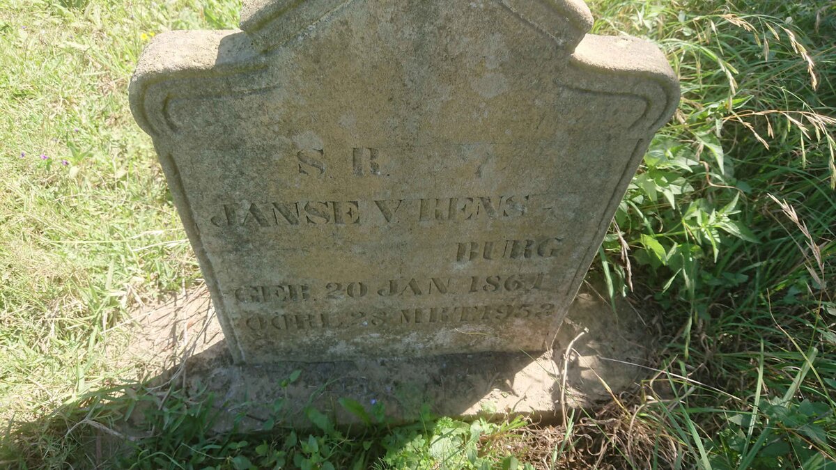 RENSBURG S.R., Janse van 1861-1953