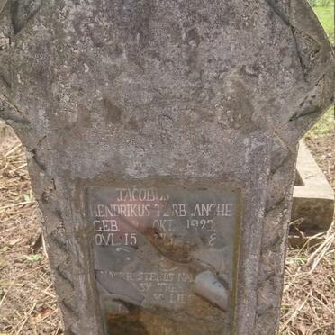 TERBLANCHE Jacobus Hendrikus 1929-1938