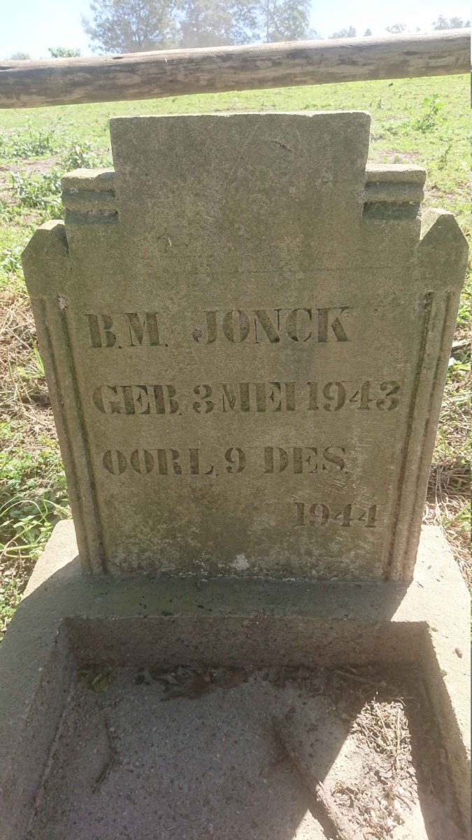 JONCK B.M. 1943-1944