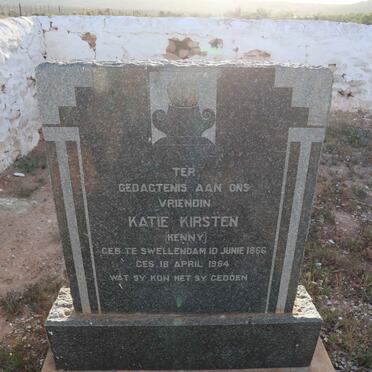 KIRSTEN Katie 1866-1954
