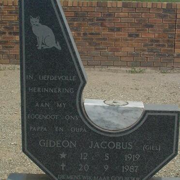 SWARDT Gideon Jacobus, de 1919-1987