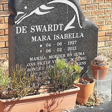 SWARDT Mara Isabella, de 1927-2013