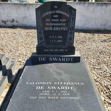 SWARDT Adam Johannes, de 1910-2010 :: DE SWARDT Salomon Stephanus 1945-1945