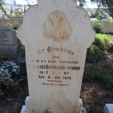 RAUBENHEIMER Stephanus Herculas 1873-1919