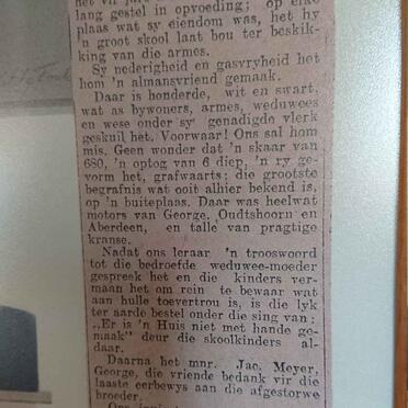 TRUTER Johan C. 1858-1926 &amp; Sophia Christina Catharina WEEBER 1853-1945