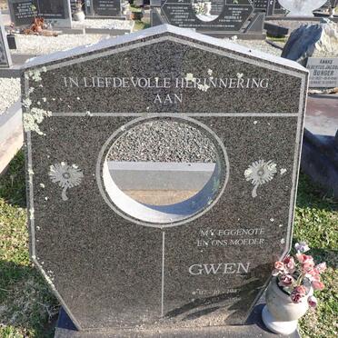 BARENDSE Gwen 1947-2007