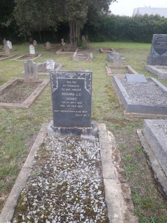 GERBER Susanna J.C. 1880-1954