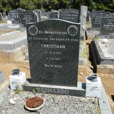 BERNARDO Christiaan 1915-1982